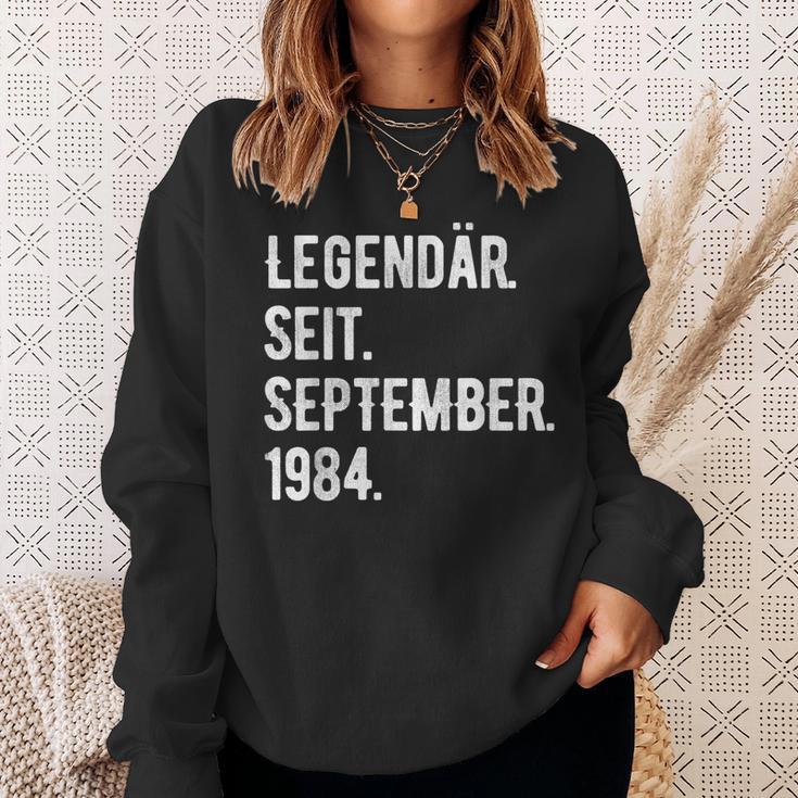 39 Geburtstag Geschenk 39 Jahre Legendär Seit September 198 Sweatshirt Geschenke für Sie