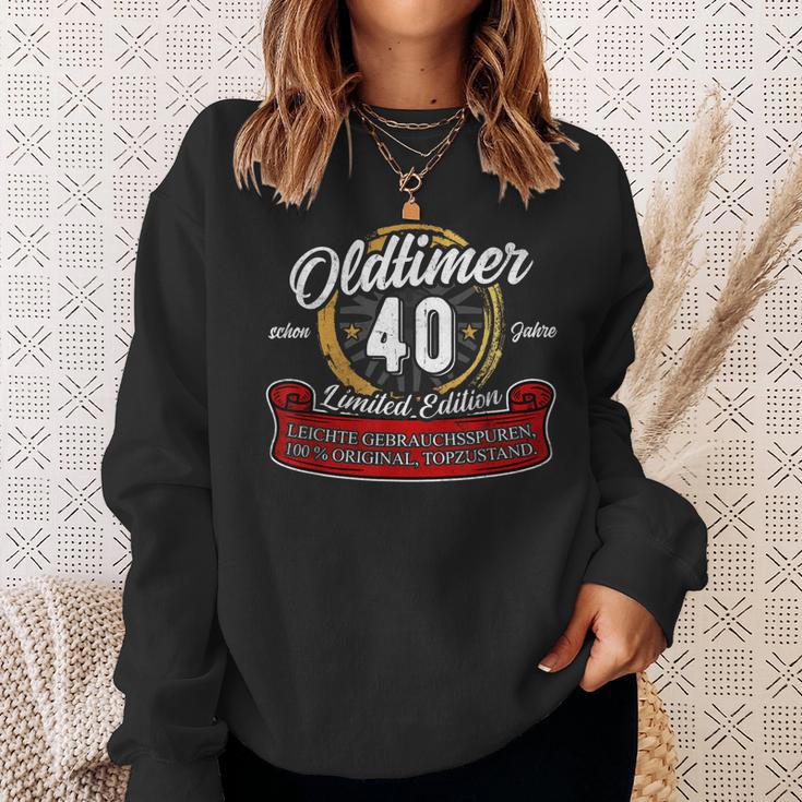 40 Geburtstag Oldtimer Model 40 Jahre Geburtstag Geschenk Sweatshirt Geschenke für Sie