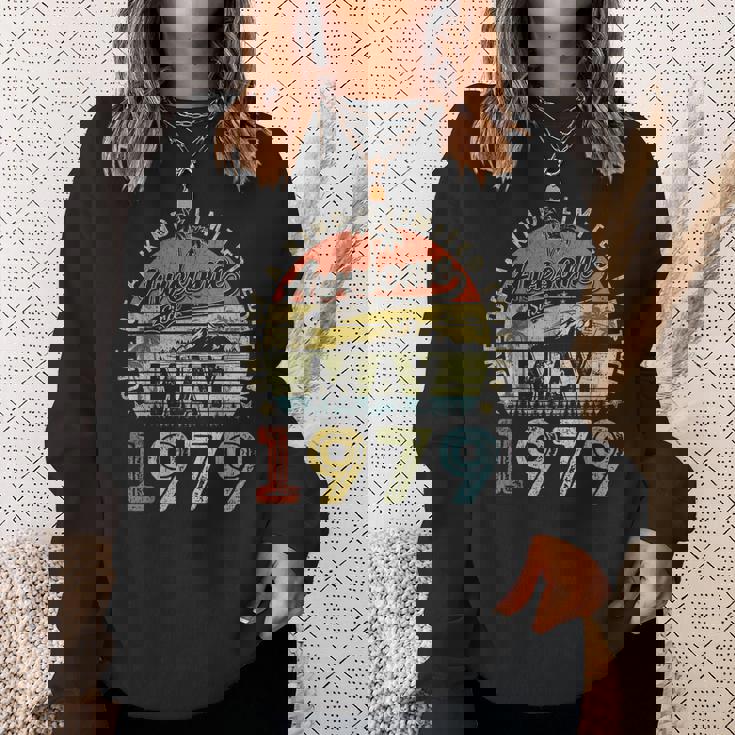 44 Year Old Awesome Since May 1979 44Th Birthday Sweatshirt Gifts for Her