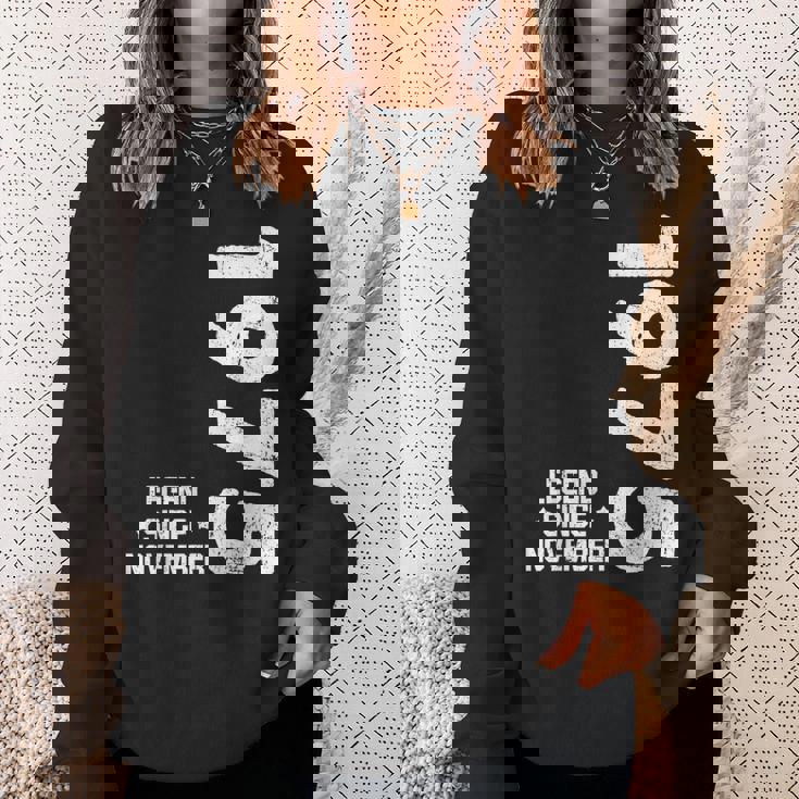 47 Jahre Legende Sweatshirt, November 1975 Geboren Geschenke für Sie