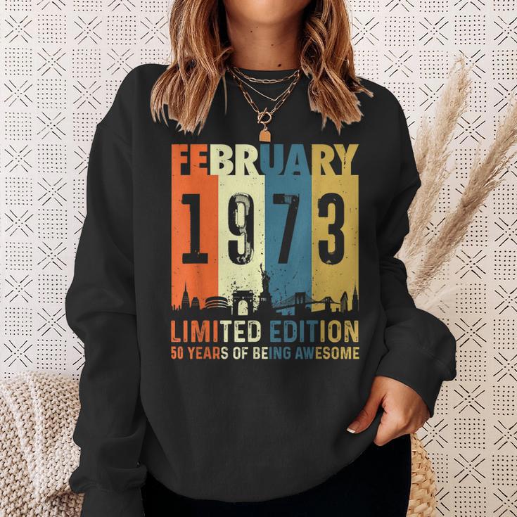 50 Limitierte Auflage Hergestellt Im Februar 1973 Zum 50 Sweatshirt Geschenke für Sie