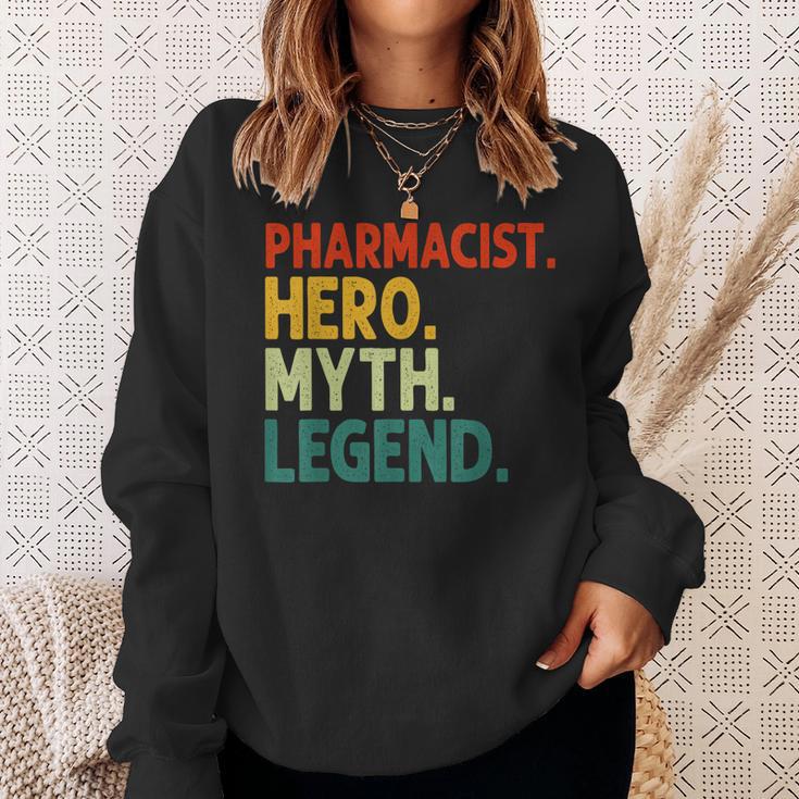 Apotheker Hero Myth Legend Retro Vintage Droggist Sweatshirt Geschenke für Sie