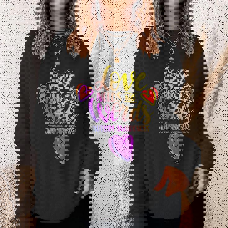 Autism Awareness Month Day Autism Sweatshirt Gifts for Her