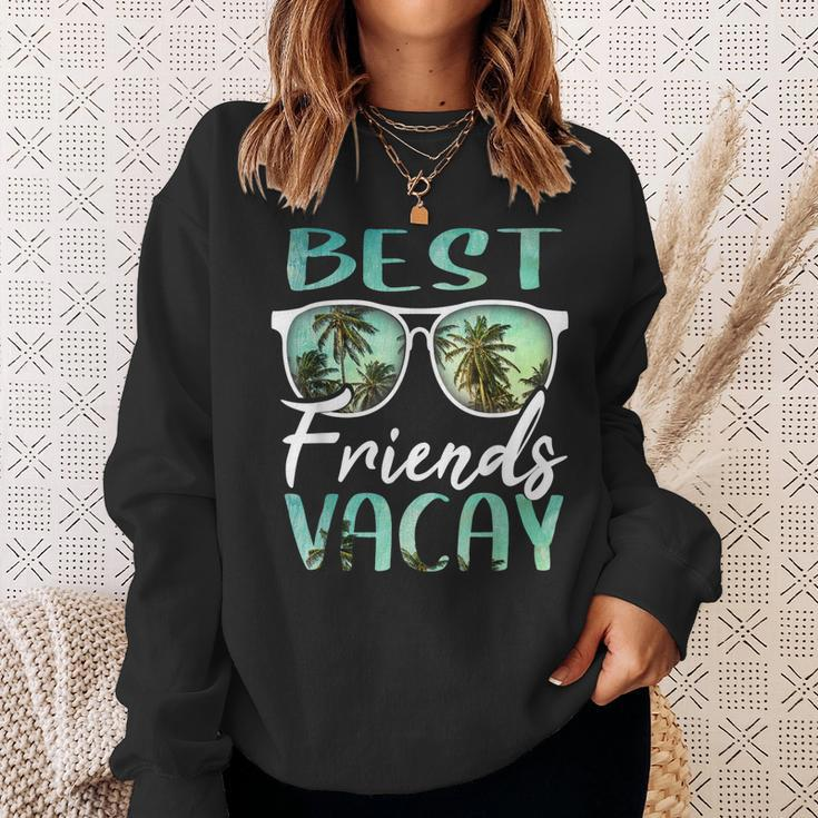 Best Friends Vacay Vacation Squad Group Cruise Drinking Fun Sweatshirt Gifts for Her