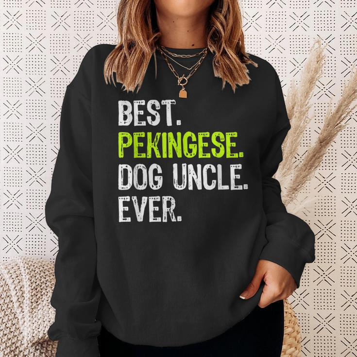 Best Pekingese Dog Uncle Ever Sweatshirt Gifts for Her