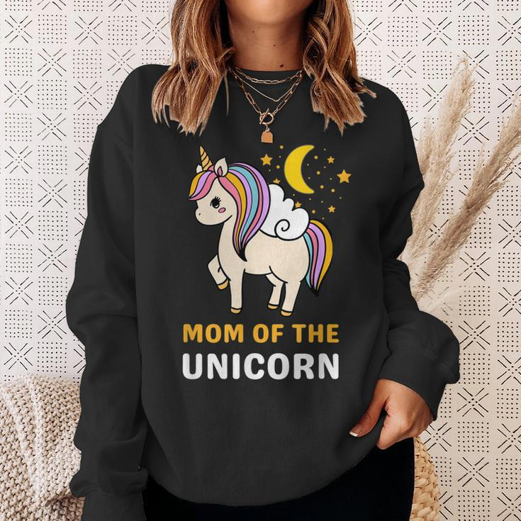 Birthday Mom Mother Unicorn Cute Novelty Unique AnniversarySweatshirt Gifts for Her