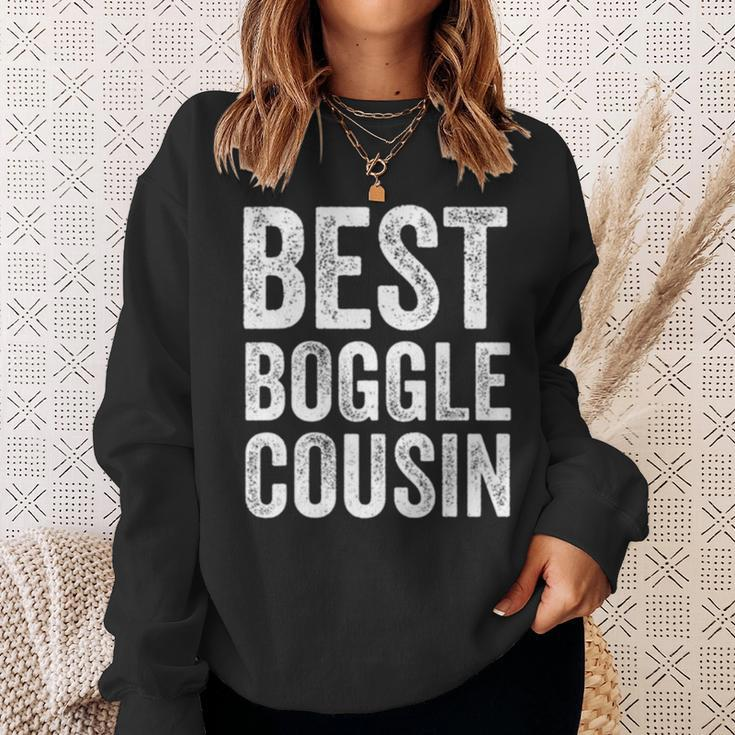 Boggle Cousin Board Game Sweatshirt Gifts for Her