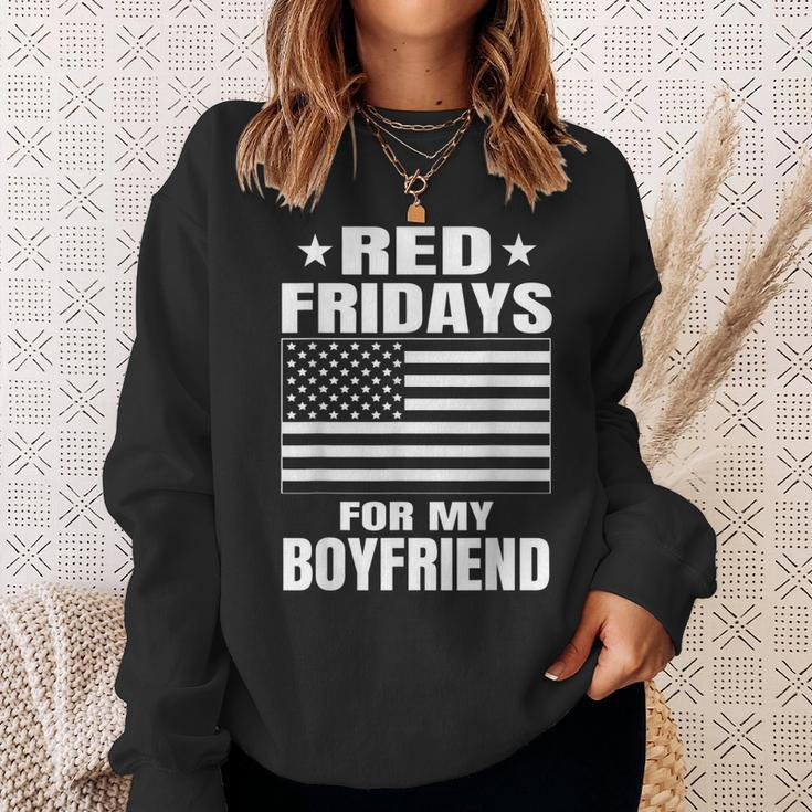 Boyfriend Deployment Sweatshirt Gifts for Her