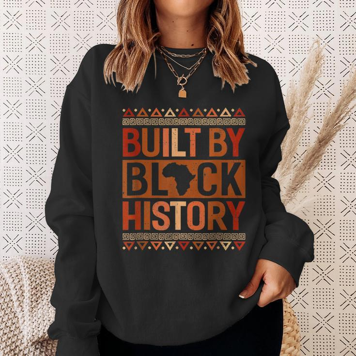 Built By Black History Melanin Black History Month Men Women Sweatshirt Gifts for Her