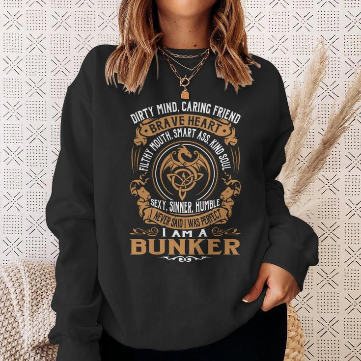 Bunker Brave Heart Sweatshirt Gifts for Her