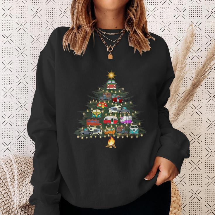Camper Christmas Tree Vehicles Camping Rving Trailers Gift Tshirt Sweatshirt Gifts for Her