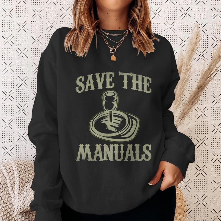 Car Lover Save The Manuals Stick Shift V2 Sweatshirt Gifts for Her