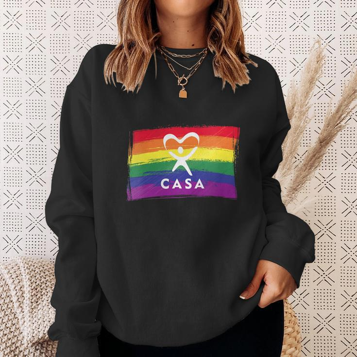 Casa Court Appointed Special Advocates Men Women Sweatshirt Graphic Print Unisex Gifts for Her