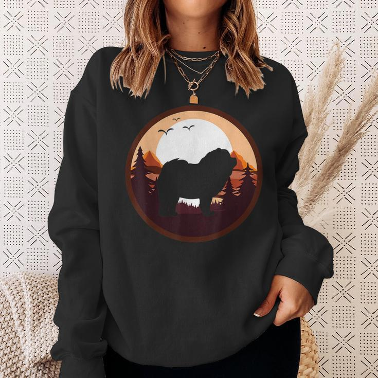 Chow Chow Dog Breed Men Women Sweatshirt Graphic Print Unisex Gifts for Her