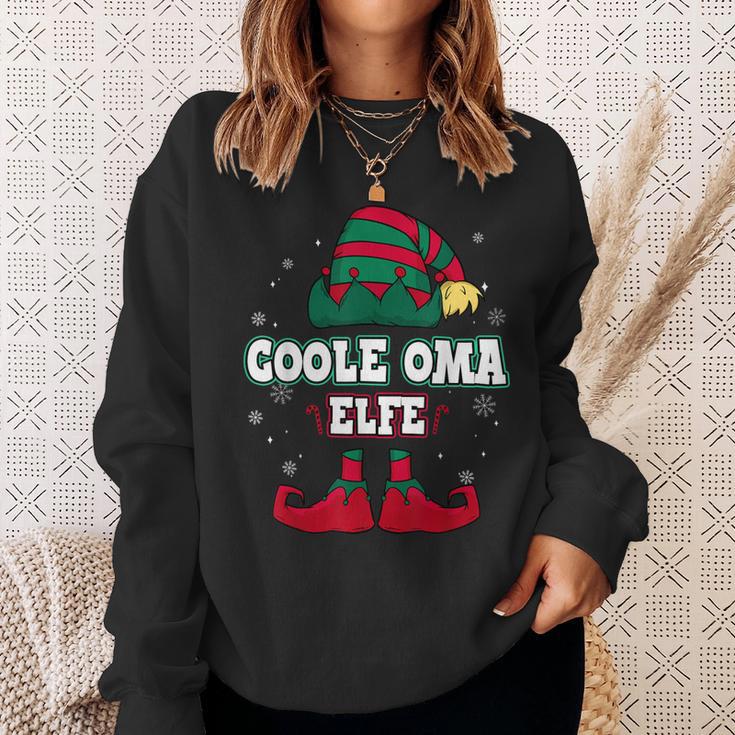 Coole Oma Elfe Partnerlook Weihnachten Sweatshirt Geschenke für Sie