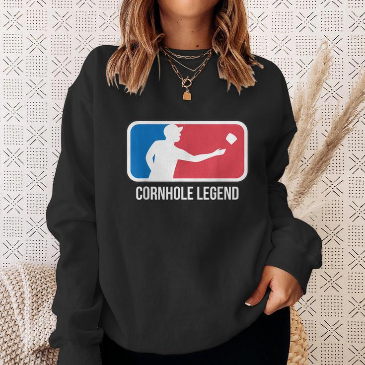Cornhole For A Cornhole Legend Sweatshirt Gifts for Her