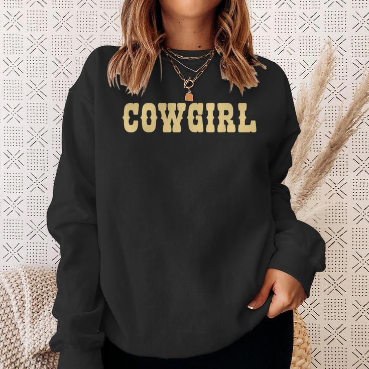 Cowgirl Brown Cowgirl Sweatshirt Gifts for Her