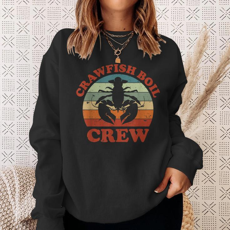 Crawfish Boil Crawfish Boil Crew Funny Crayfish Sweatshirt Gifts for Her