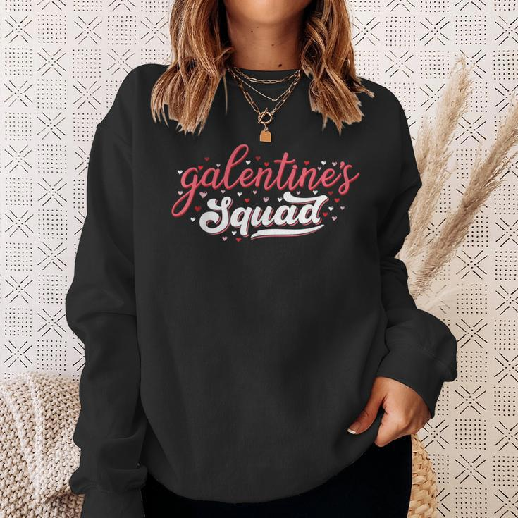 Cute Galentines Squad Gang For Girls Funny Galentines Day Sweatshirt Gifts for Her