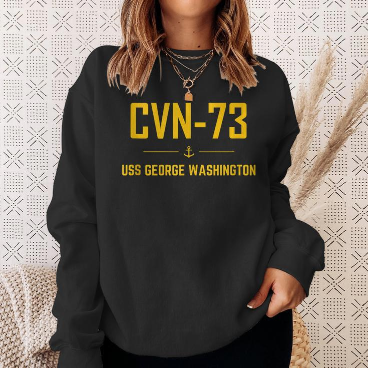Cvn-73 Uss George Washington Sweatshirt Gifts for Her