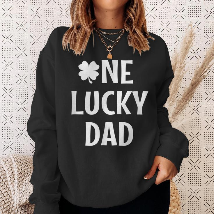 Dad Pregnancy Announcement St Patricks Day Sweatshirt Gifts for Her