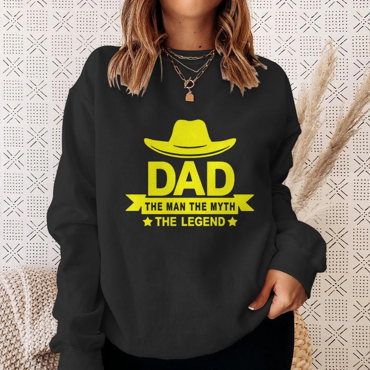 Dad The Man The Myth The Legend Sweatshirt Gifts for Her