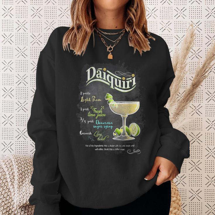 Daiquiri Cocktail Happy Mixologist Hour Bartender Men Women Sweatshirt Graphic Print Unisex Gifts for Her