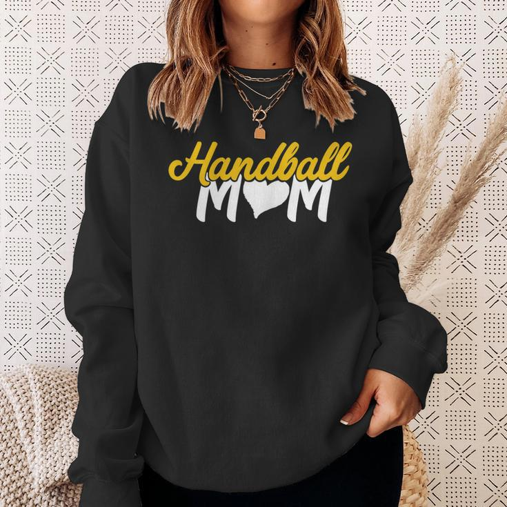 Damen Handball Mama Für Alle Handballer Frauen Sweatshirt Geschenke für Sie