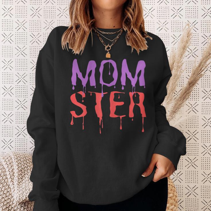 Damen Momster Halloween Kostüm Für Mama Geschenk Sweatshirt Geschenke für Sie