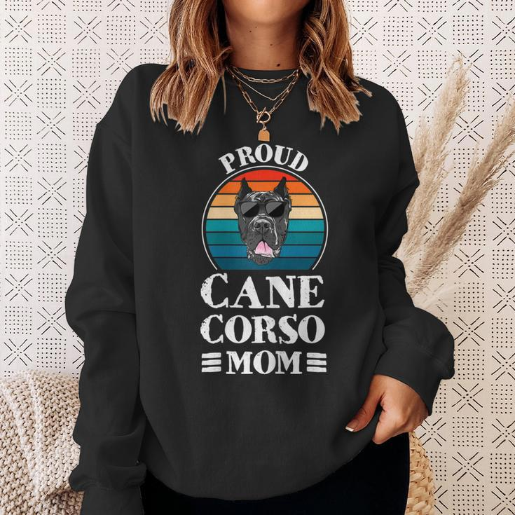 Damen Stolz Cane Corso Mama Cane Corso Mama Sweatshirt Geschenke für Sie