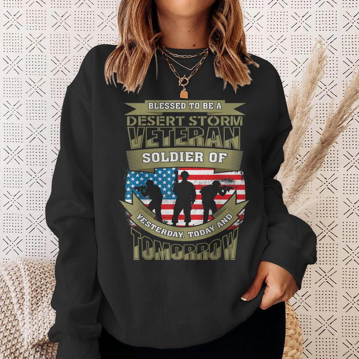 Desert Storm VeteranMen Women Sweatshirt Graphic Print Unisex Gifts for Her