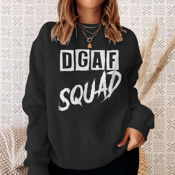Dgaf Squad Sweatshirt Gifts for Her