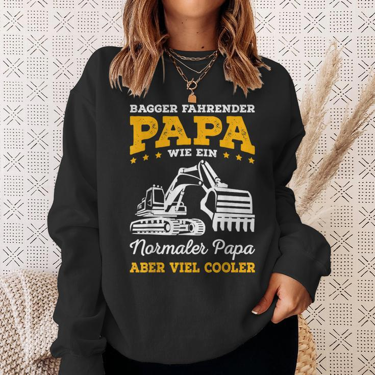 Digger Driving Dad Digger Driver Sweatshirt Geschenke für Sie