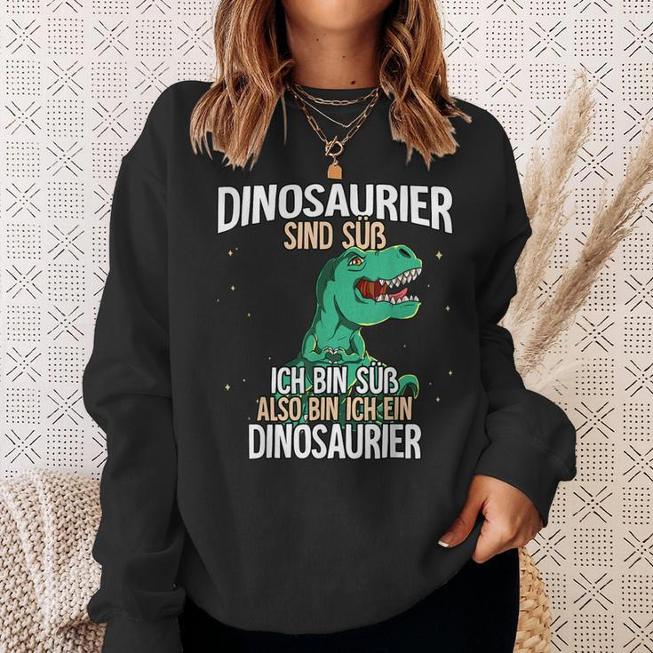 Dinosaurier Sind Süß T-Rex Sweatshirt Geschenke für Sie