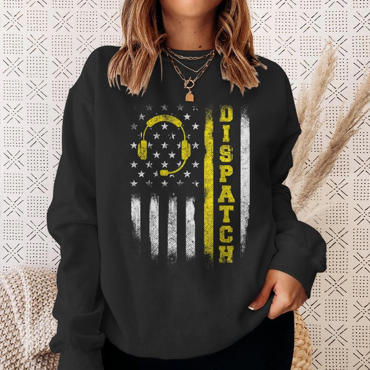 Dispatch - 911 Dispatcher First Responder Emergency Call Usa Sweatshirt Gifts for Her