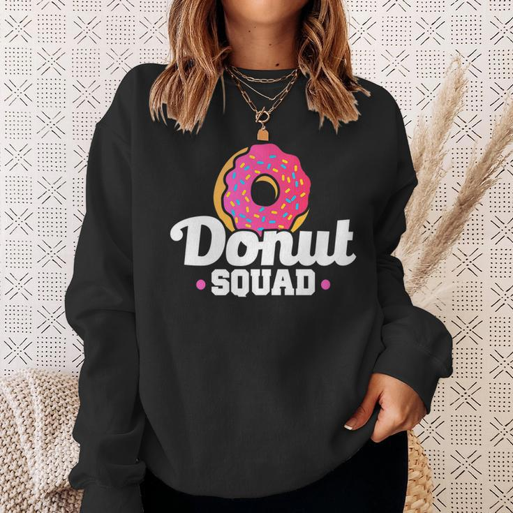 Donut Squad Funny Donut Saying Donut Lovers Gift Sweatshirt Gifts for Her