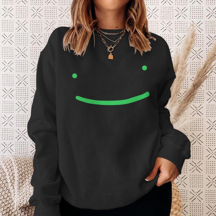 Dream Smile Glow In The Dark Men Women Sweatshirt Graphic Print Unisex Thegiftio UK