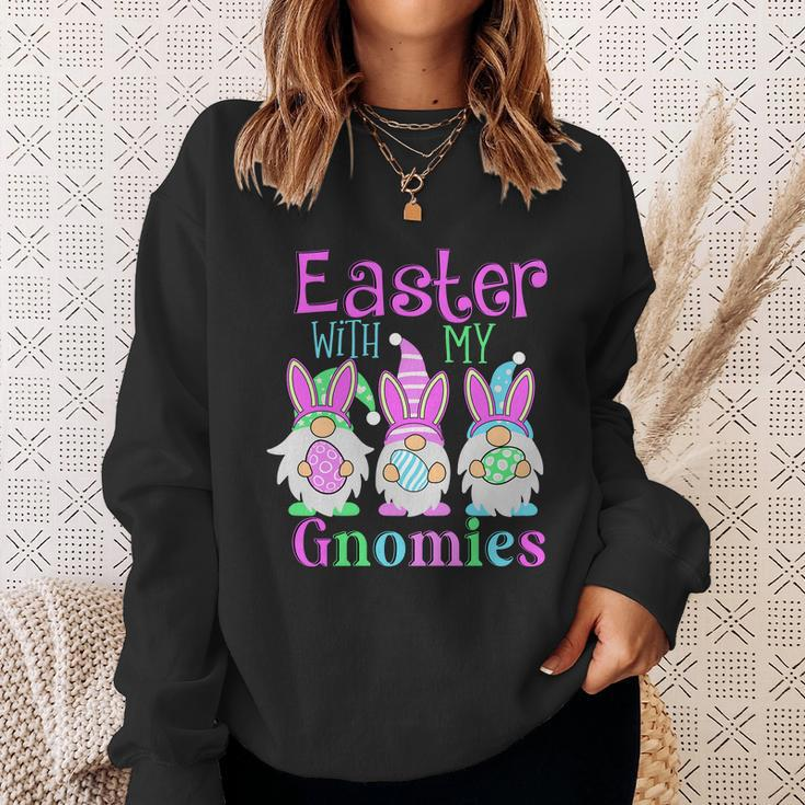 Easter With My Gnomies Sweatshirt Gifts for Her