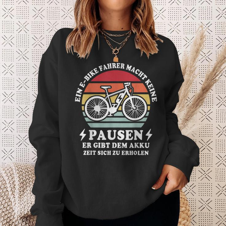 Ebike Mountainbike Männer Fahrrad Zubehör E-Biker Sweatshirt Geschenke für Sie