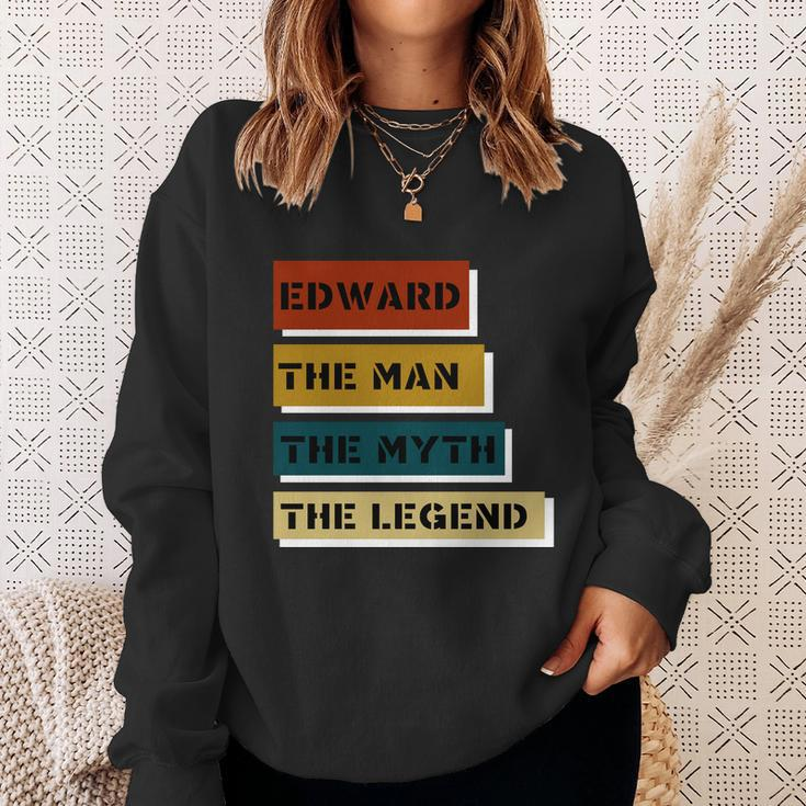 Edward The Man The Myth The Legend Sweatshirt Gifts for Her