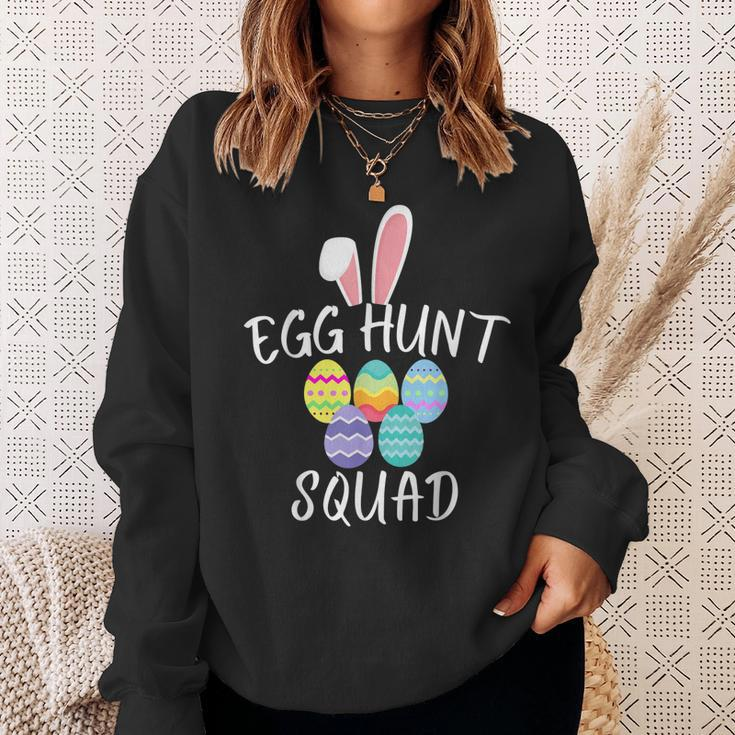 Egg Hunt Squad 2023 Funny Easter Day 2023 Egg Hunt Hunter Sweatshirt Gifts for Her