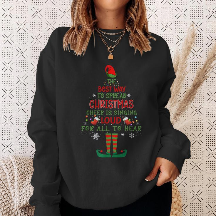 Elf Christmas Shirt The Best Way To Spread Christmas Cheer Tshirt V2 Sweatshirt Gifts for Her