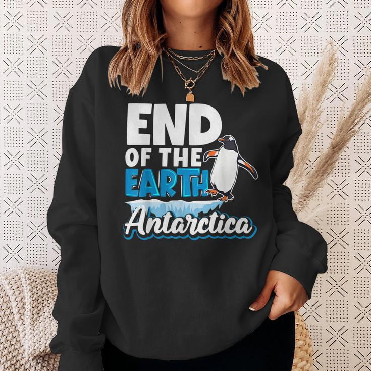 End Of The Earth Ice Expedition Adventure Antarctica Sweatshirt Gifts for Her