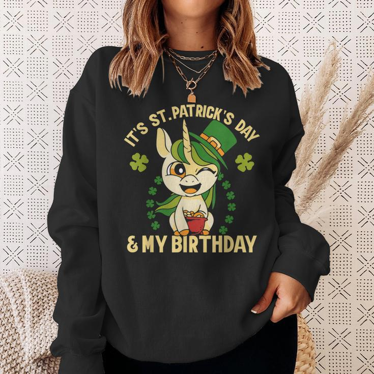 Es Ist St Patricks Day Mein Geburtstag St Patricks Day Sweatshirt Geschenke für Sie