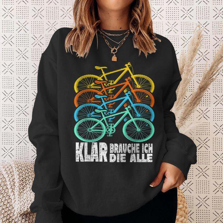 Fahrrad Mountainbike Radfahrer Lustiger Spruch Ebike Sweatshirt Geschenke für Sie