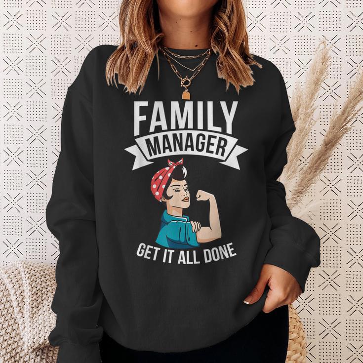 Familienmanager Bekommen Alles Hin Beste Mama Aller Zeiten Sweatshirt Geschenke für Sie