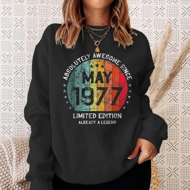 Fantastisch Seit Mai 1977 Männer Frauen Geburtstag Sweatshirt Geschenke für Sie