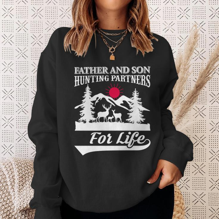 Father And Son Hunting Partners For Life Sweatshirt Gifts for Her