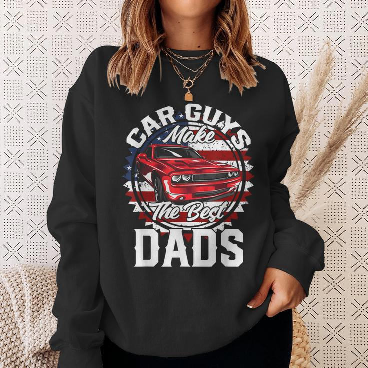 Fathers Day Modern American Custom Car Muscle Sweatshirt Gifts for Her