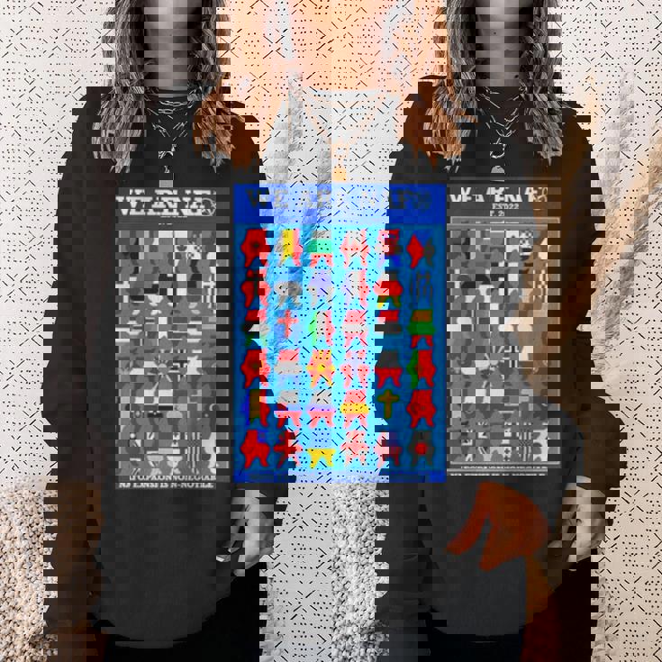 Fellas Around The Globe Sweatshirt Gifts for Her